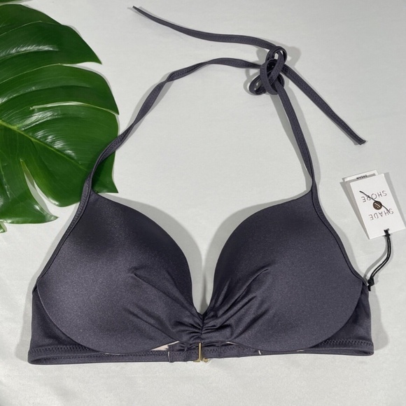 NWT Shade & Shore Dream Lightly Lined Halter Bikini Top [ SZ‎ 34B ] - Picture 3 of 9